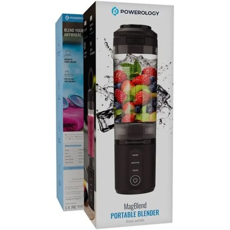 شیکر شارژی پاورولوجیMagblend Portable Blender مدل PRPBB8301 گنجایش 470 میلی لیتر