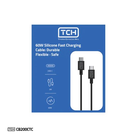 کابل USB-C تی سی اچ مدل CB200CTC طول 2 متر