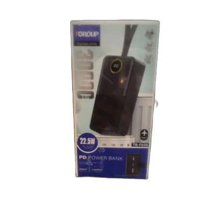 پاوربانک toroup30000 فست شارژ 22.5 وات pd