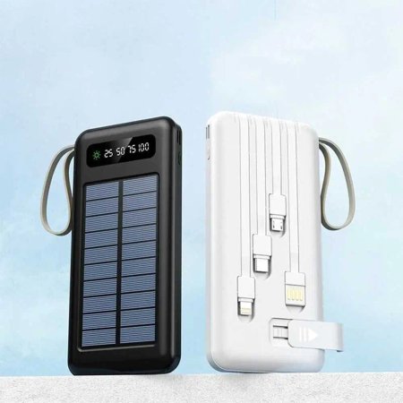 پاوربانک پرودو مدل Piano Solar ظرفیت 30000 میلی آمپر ساعت