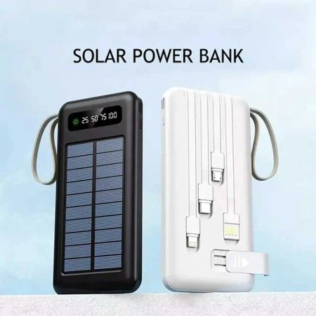 پاوربانک پرودو مدل Piano Solar ظرفیت 30000 میلی آمپر ساعت