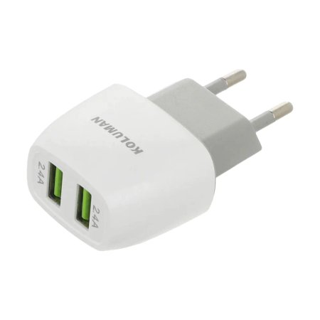 شارژر دیواری کلومن مدل KC-H805 به‌همراه کابل microusb