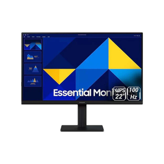مانیتور 22 اینچ سامسونگ مدل Essential S3 S30GD LS22D300GAMXUE مانیتور 22 اینچ سامسونگ مدل Essential S3 S30GD LS22D300GAMXUE