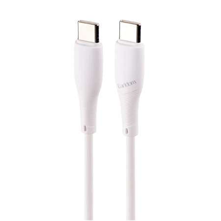 کابل کوتاه تایپ سی فست شارژ 60 وات ارلدام EC-163C-C طول 25 سانتی متر