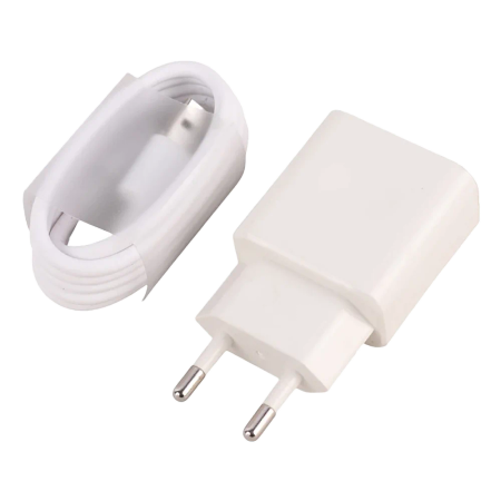 شارژر دیواری 18 وات هواوی Huawei HW-059200EHQ 2A + کابل تایپ سی