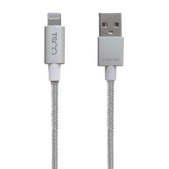 کابل تبدیل USB به لایتنینگ تسکو مدل TC i 400 طول 1 متر