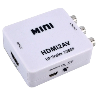 مبدل تصویر مینی مدل HDMI به AV مبدل تصویر مینی مدل HDMI به AV