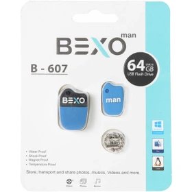 فلش مموری بکسو مدل B-607 ظرفیت 64 گیگابایت با رابط USB2