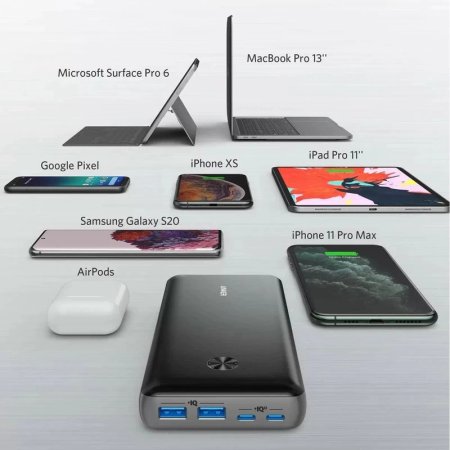 پاوربانک انکر مدل PowerCore III Elite A1291 ظرفیت 25600 میلی آمپرساعت
