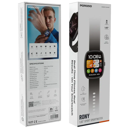 ساعت هوشمند پرودو مدل Rony Smart Watch