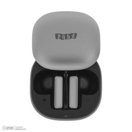 هندزفری بلوتوثی pqbd مدل PQ-W10 به همراه محفظه شارژ و کابل USB Type-C