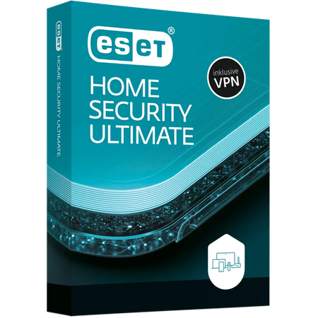 آنتی ویروس ESET HOME SECURETY ULTIMATE کامپیوتر 2کاربره 12 ماهه