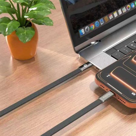 کابل دو سر تایپ سی فست شارژ 60 وات پرووان Air PCC159 طول 1.2 متر