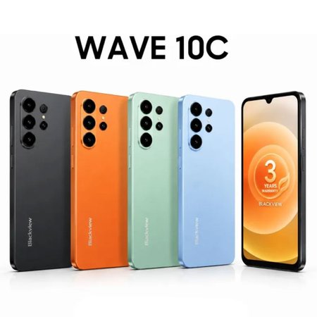 گوشی موبایل بلک ویو مدل Wave 10C ظرفیت 128 گیگابایت رم 4 گیگابایت