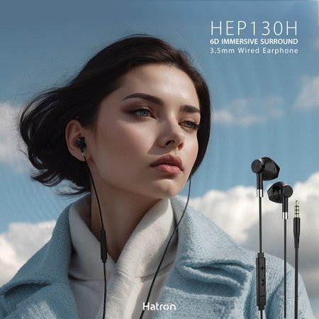 هندزفری سیمی هترون مدل HEP130