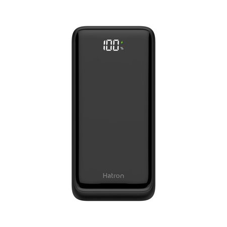پاوربانک هترون مدل HPB1055G ظرفیت 10000 میلی‌آمپر ساعت