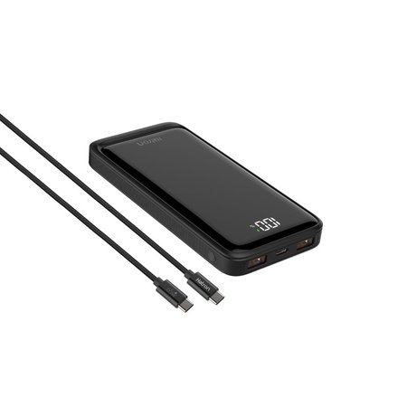 پاوربانک هترون مدل HPB1055G ظرفیت 10000 میلی‌آمپر ساعت