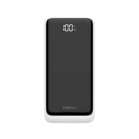 پاوربانک هترون مدل HPB1055G ظرفیت 10000 میلی‌آمپر ساعت