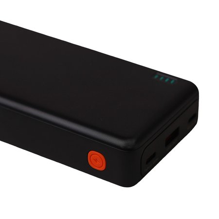 پاوربانک پرووان مدل PPB5212 با ظرفیت 20000 میلیآمپر ساعت، نمایشگر LED و پورتهای USB-C و USB-A