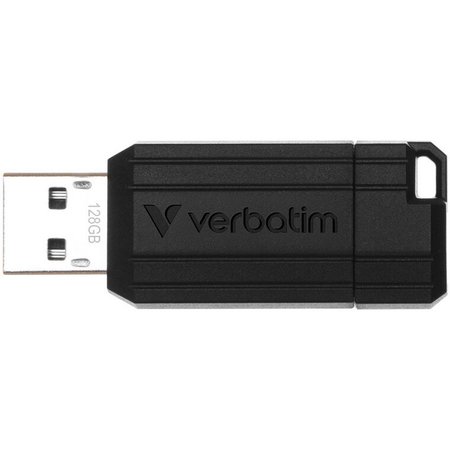 فلش مموری ورباتیم مدل pinStripe ظرفیت 128 گیگابایت با رابط USB 3.2