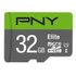 کارت حافظه microSD پی ان وای ظرفیت 32 گیگابایت با سرعت خواندن 100 مگابایت بر ثانیه