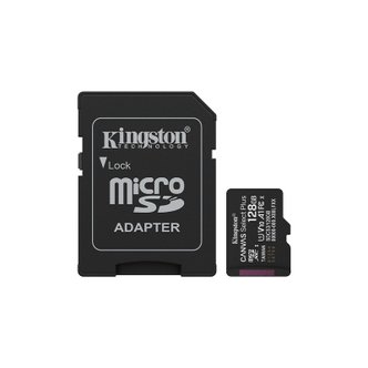 کارت حافظه microSDXC کینگستون مدل CANVASسرعت 150MBps ظرفیت 128 گیگابایت به همراه تبدیل SD کارت حافظه microSDXC کینگستون مدل CANVASسرعت 150MBps ظرفیت 128 گیگابایت به همراه تبدیل SD