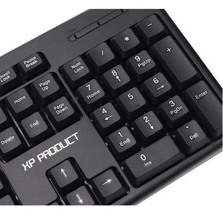 کیبورد اکس پی مدل 8800 با کلیدهای فارسی و اتصال باسیم USB