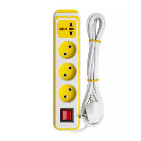 چندراهی برق دینا 4 خانه با کابل 2.8 متری