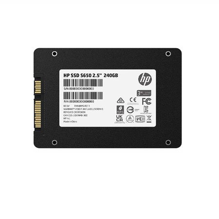 اس اس دی اینترنال HP مدل S650 240 گیگابایت - قالب 2.5 اینچ با سرعت خواندن 560 مگابایت بر ثانیه