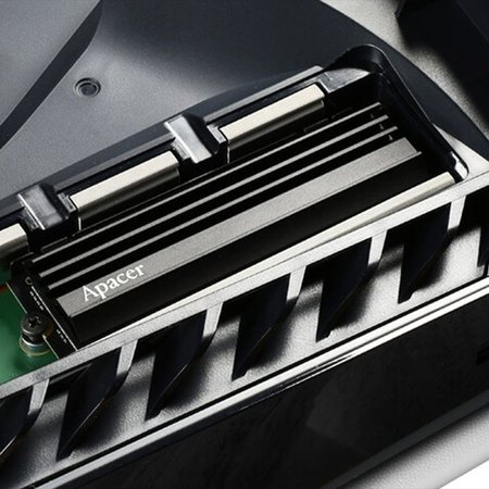 حافظه SSD اپیسر مدل 2280Q4 1TB با هیت سینک فلزی برای افزایش فضای ذخیرهسازی PS5