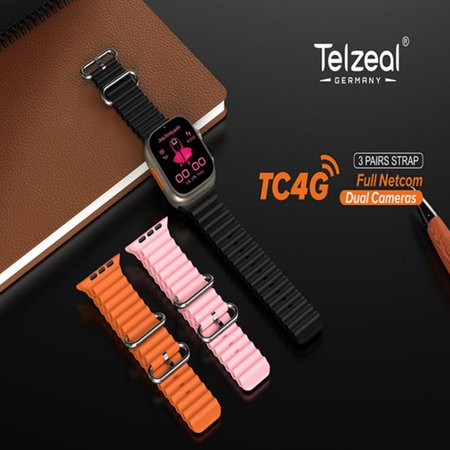 ساعت هوشمند سیم کارت خور تلزیل مدل TC4G