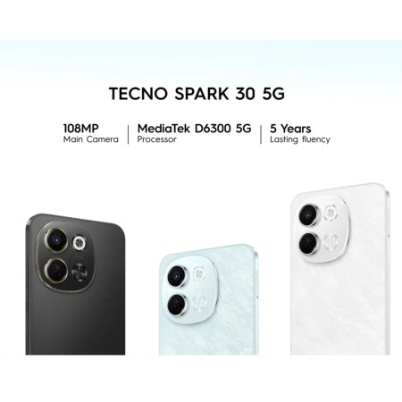 گوشی موبایل تکنو مدل Spark 30 5G دو سیم کارت ظرفیت 256 گیگابایت و رم 8 گیگابایت