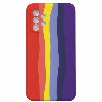 کاور ابرنگی طرح سیلیکون مناسب برای گوشی موبایل سامسونگ Galaxy A23