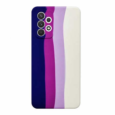 کاور ابرنگی طرح سیلیکون مناسب برای گوشی موبایل سامسونگ Galaxy A22