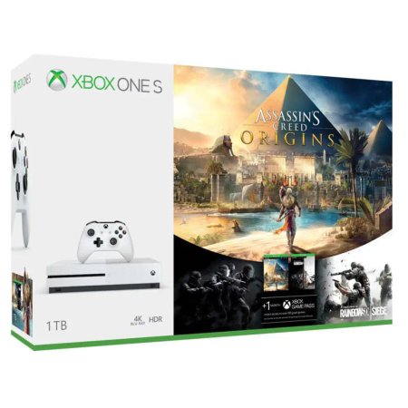 کنسول بازی مایکروسافت مدل Xbox One S ظرفیت 1 ترابایت همراه با پکیج بازی 22 عددی