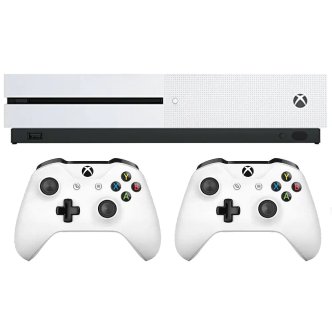 کنسول بازی مایکروسافت مدل Xbox One S ظرفیت 1 ترابایت همراه با پکیج بازی 22 عددی و 2 عدد دسته کنسول بازی مایکروسافت مدل Xbox One S ظرفیت 1 ترابایت همراه با پکیج بازی 22 عددی و 2 عدد دسته