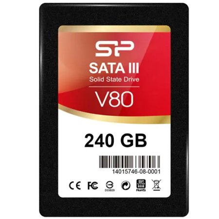 حافظه اس اس دی سیلیکون پاور مدل V80 ظرفیت 240 گیگابایت
